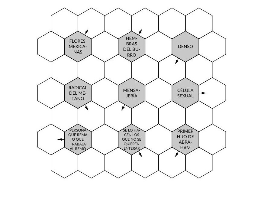 Ejemplo de Autopanal - pasatiempo de PasatiemposWeb